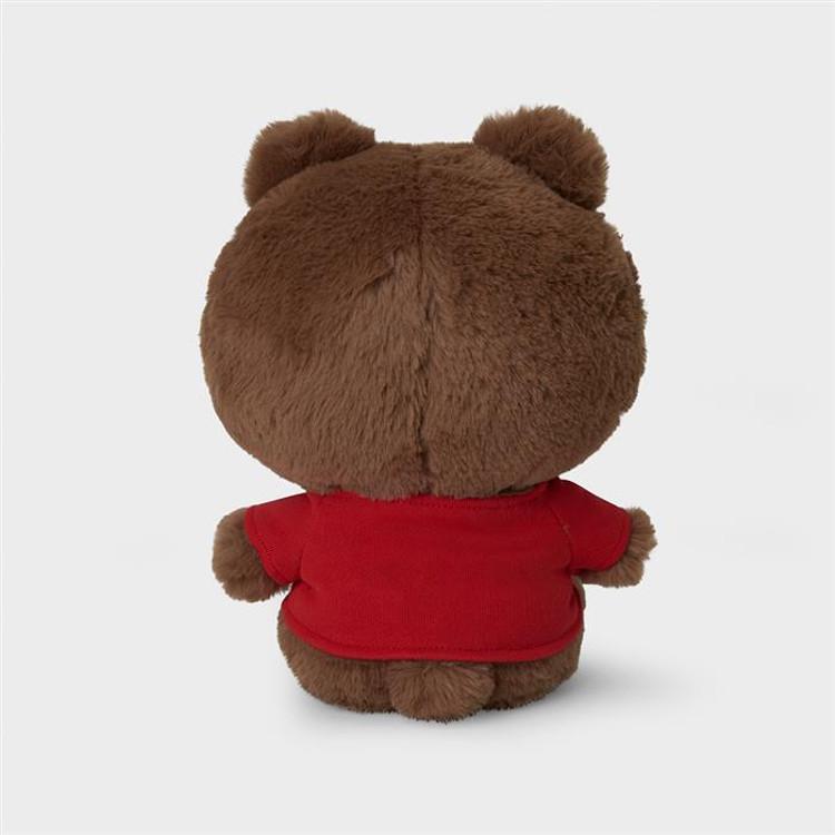 LINE FRIENDS Brown Basic Edition Medium Sitting Doll