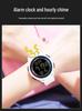 SANDA Unisex Luminous Waterproof Thin Large Screen Multifunction Electronic Wristwatch
