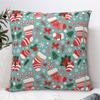 Plaid & Holiday Christmas Pillow Cover Fashion Pillow Case For Sofa Home Decorative Cushion Cover Soft Pattern Pillowcases Gift