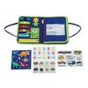 Rainbow Felt Busy Board: Children's Educational Dress-Up Cloth Book