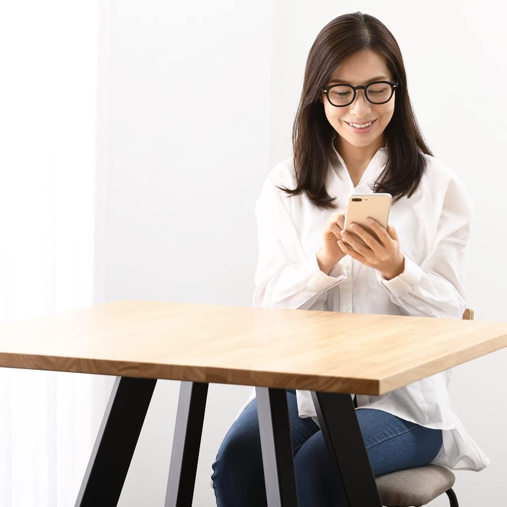 Reading Glasses Blue Light Cut Made In Made In Japan Wellington Boston Lightweight Glasses UV Protection [Eight Tokyo] Men's [Lens Sabae] Women's 2.0
