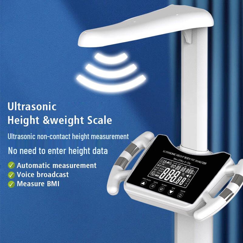 Zhan Yu Smart Bluetooth Ultrasonic Height & Weight Scale