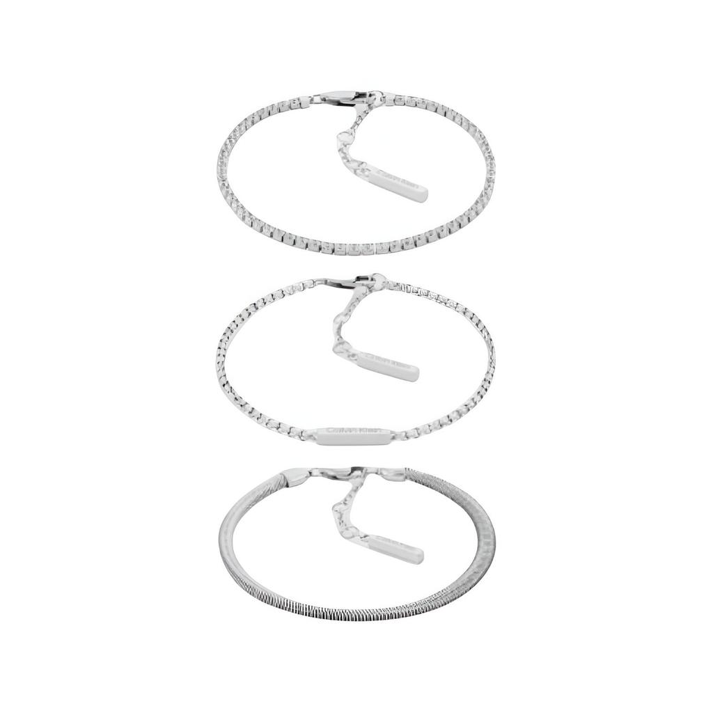Calvin Klein Original Design Stainless Steel Bracelet Women Bracelets Multicolor 35000796