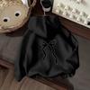 2025 Women's Fashion Bowknot Pullover Hoodie - Long Sleeve & Casual Style