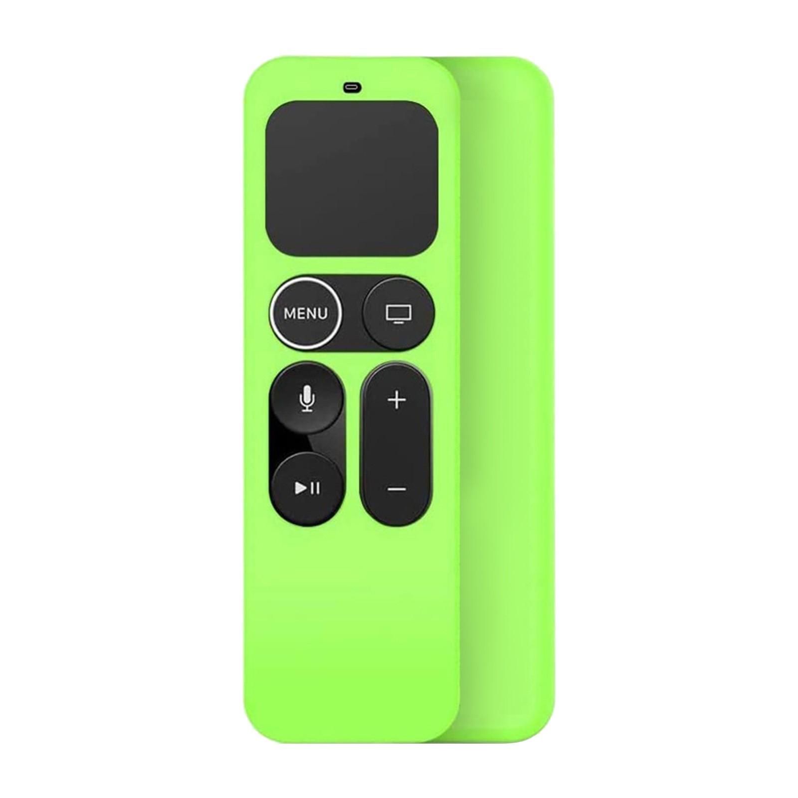 

Для телевизора 4K 4th/5th TV Stick Remote силиконовый чехол защитный чехол кожа зелёный