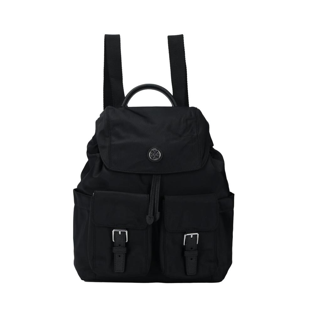 TORY BURCH Nylon Backpack Women's Black (Unisex) Backpacks 85061 001
