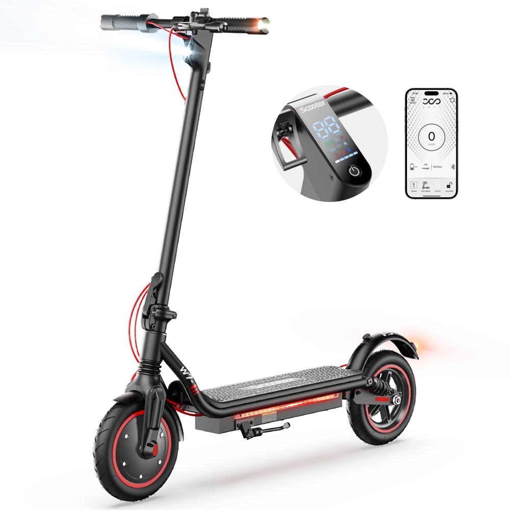Electric Scooter Foldable iScooter W7 350W Motor Electric City Scooter Top Speed 35Km/h 36V 7.8AH Range 30Km Load 120Kg