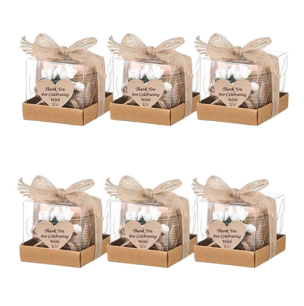 Guest Gift Candle for Wedding Wooden Tealight Candle Holders Bridal Shower Thank You Gifts for Baby Shower Christmas Candlestick
