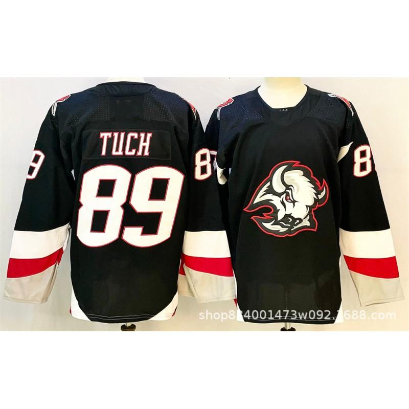 Camiseta Retro Bordada de Hockey sobre Hielo para Hombre Uniforme de Equipo Camisa de Entrenamiento con Nombre de Jugador Dahlins Thompson
