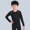 Kids' Summer Sports Compression Set: Quick-Dry Basketball & Football Training Suit, Breathable Fitness Wear for Morning Runs.
