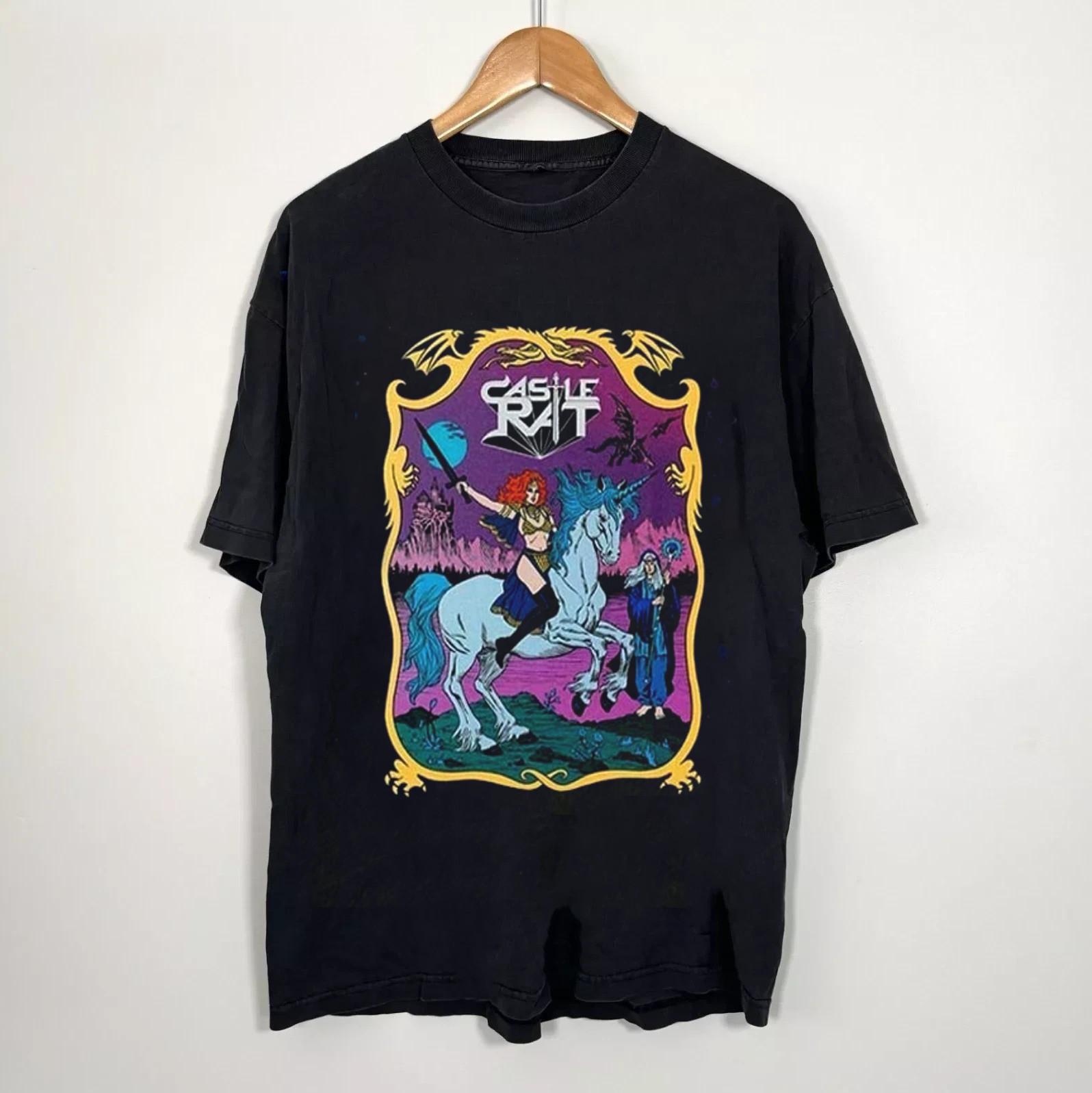 Hot Castle Rat Band The Book Of Beast Tour Black S to 5XL Tee Shirt SN949 XL