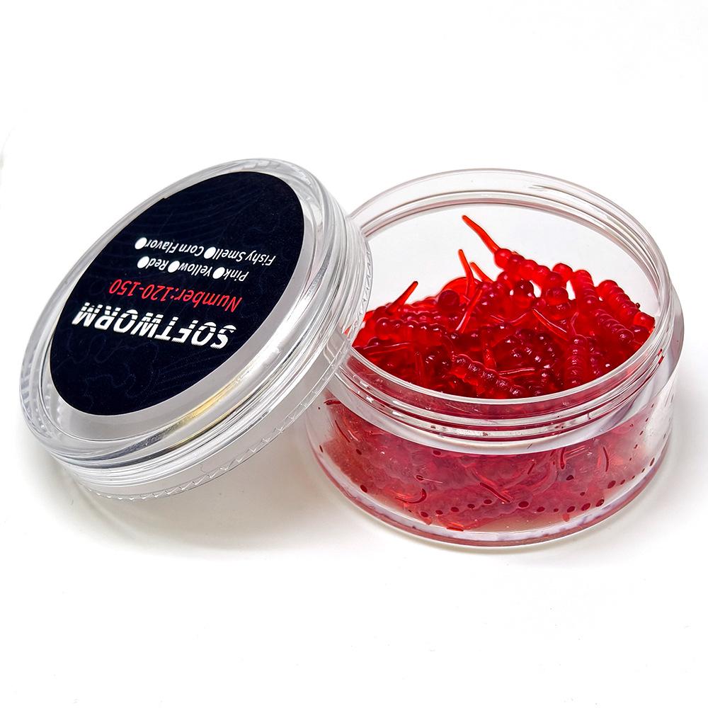 Мини-приманка мотыль: Сильная рыбная наживка для ловли гольяна и уклейки