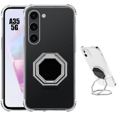 Phone Case - BOOLING - for Samsung Galaxy A35 5G - Silicone - Transparent - Shockproof