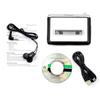 Cassette Player Portable Convert Cassette To MP3 White USB 2.0 Plug and Play Cassette Recorder for Computer