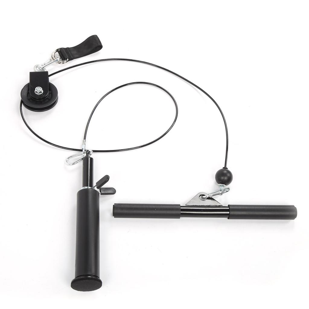 Kombinovaná sada fitness vybavení pro kutily, kladka, rukojeť, triceps, posilovací zařízení