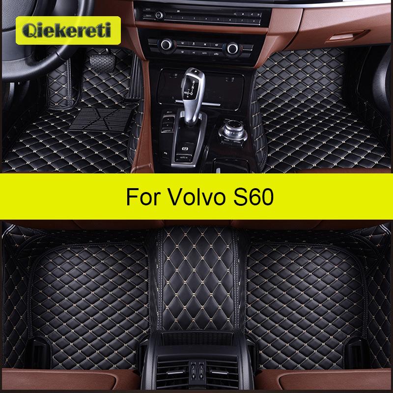 

Автомобильные коврики QIEKERETI для Volvo S60, аксессуары для ног, авто