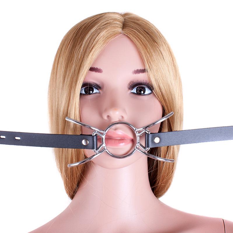 Icele Adult Erotic Spider Fork Metal Mouth Gag for Women