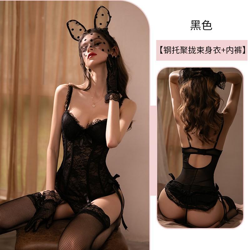Emotional Fun Underwear Sexy Emotional Q Fun Suit Pajamas But Uniform Pajamas Women's Sexy Exposure Women's Clothing