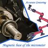 Magnetic Base Indicator Micrometer Indicator Holder Precision Assembly Quick Release Adjustable Stand Gear Extension For