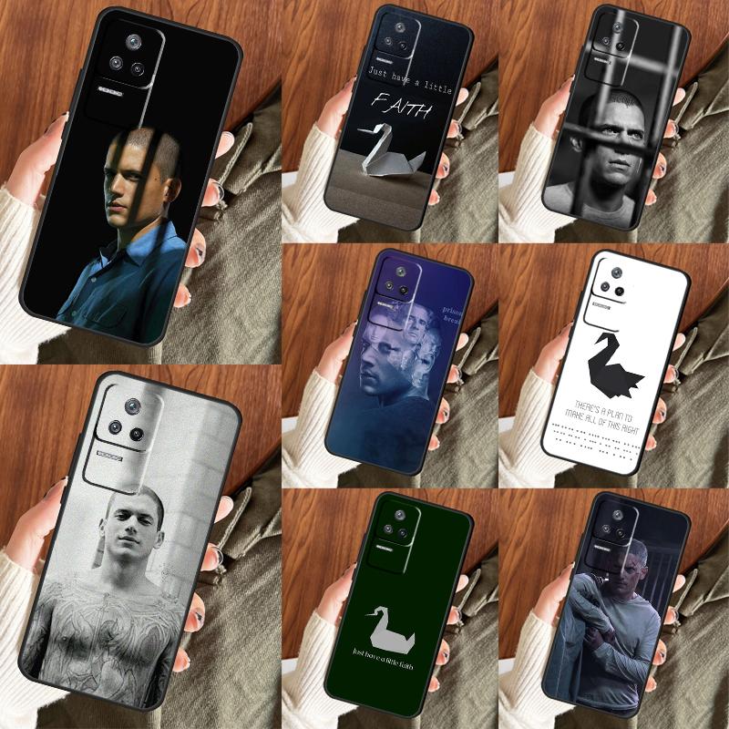 Prison Break TV Show Case For POCO F5 C40 M5s F3 X4 F4 GT M4 X3 X5 Pro Cover For Xiaomi 12T Pro 11T 11 12 13 Lite