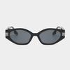 NeoRetro 19119 Ugly Sunglasses C1 Black