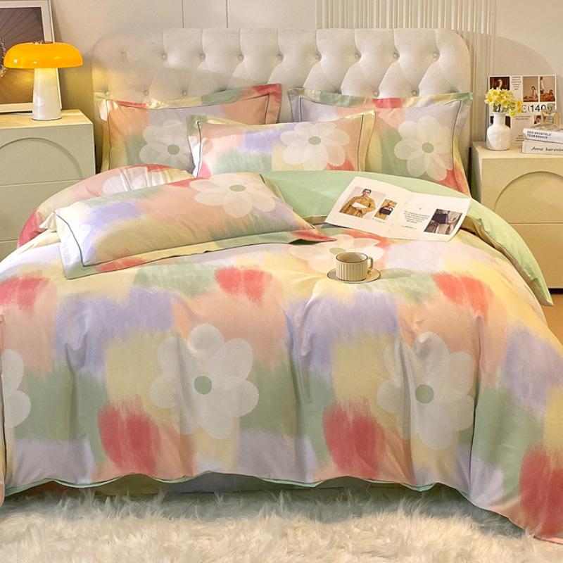Home Textile Bedding Cotton Pure Cotton4-Pcsquilt Set 3-Pcs Set Winter Class A Maternal And Infant Grade Advanced Sense