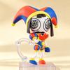 The Amazing Digital Circus Pomni Nendoroid Figure Q Version Clown Movable Action Figurine with Replaceable Face PVC Model Desk Decor Collectible Gift