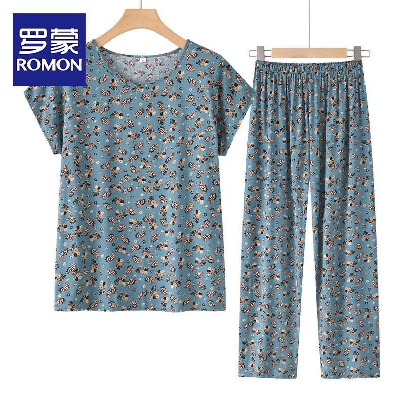 Romon Women s Floral Summer Cardigan Set 2XL