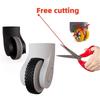 8/4pcs Anti-slip Silicone Wheels Cover Mute Practical Luggage Caster Sleeve Wear Resistant Wheel Protector Travel Accessories