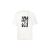 Y 3 T Shirts Men's White Crew Neck Moderate Straight Fit FT1373