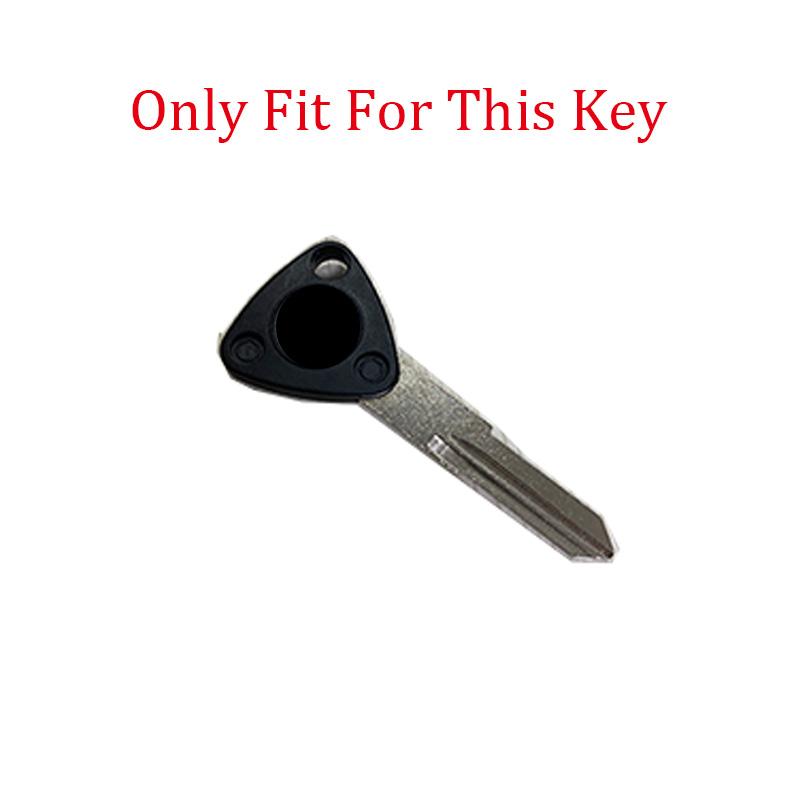Styling Mouldings Leather For Peugeot Django 150 SF4 Motorcycle Key Case Cover Protection Fob Bag Holder Housing Keychain Access