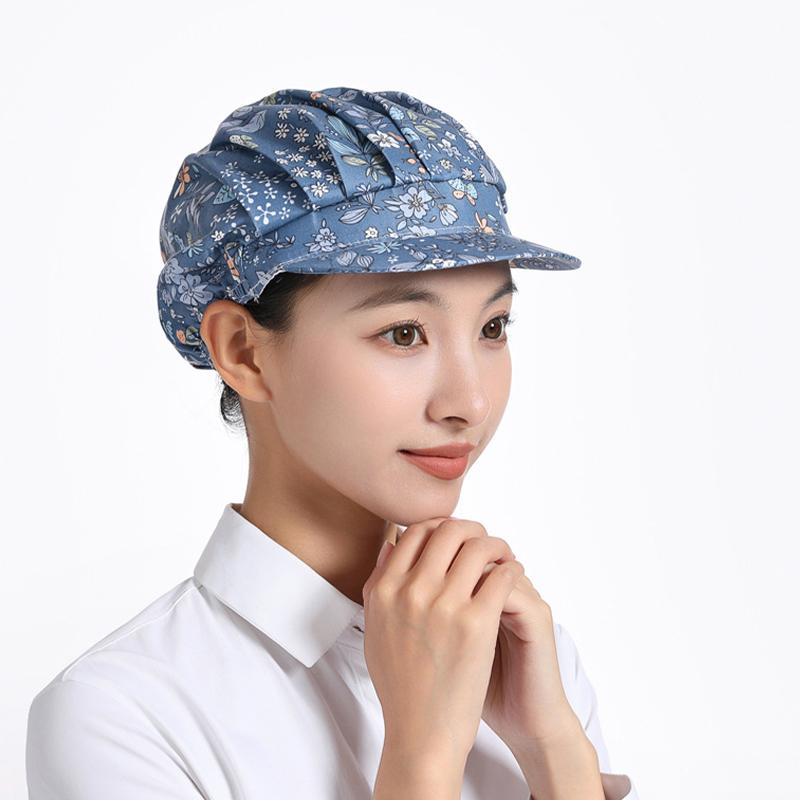 

Chef Hat Dust-Proof Workshop Catering Hat Food Factory Work Hat Canteen Work Hat