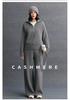 Women's Cashmere Floral Half-Zip Pullover - Autumn/Winter Lazy Style Knitwear