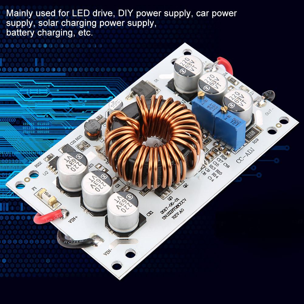 600W DC DC Constant Voltage Current Adjustable Step Up Power Supply Module LED Driver