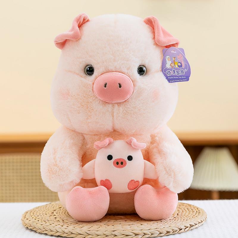 Cute Little Fox Doll Little Doll Corgi Plush Toy Pig Grab Machine Doll Birthday Gift Girl