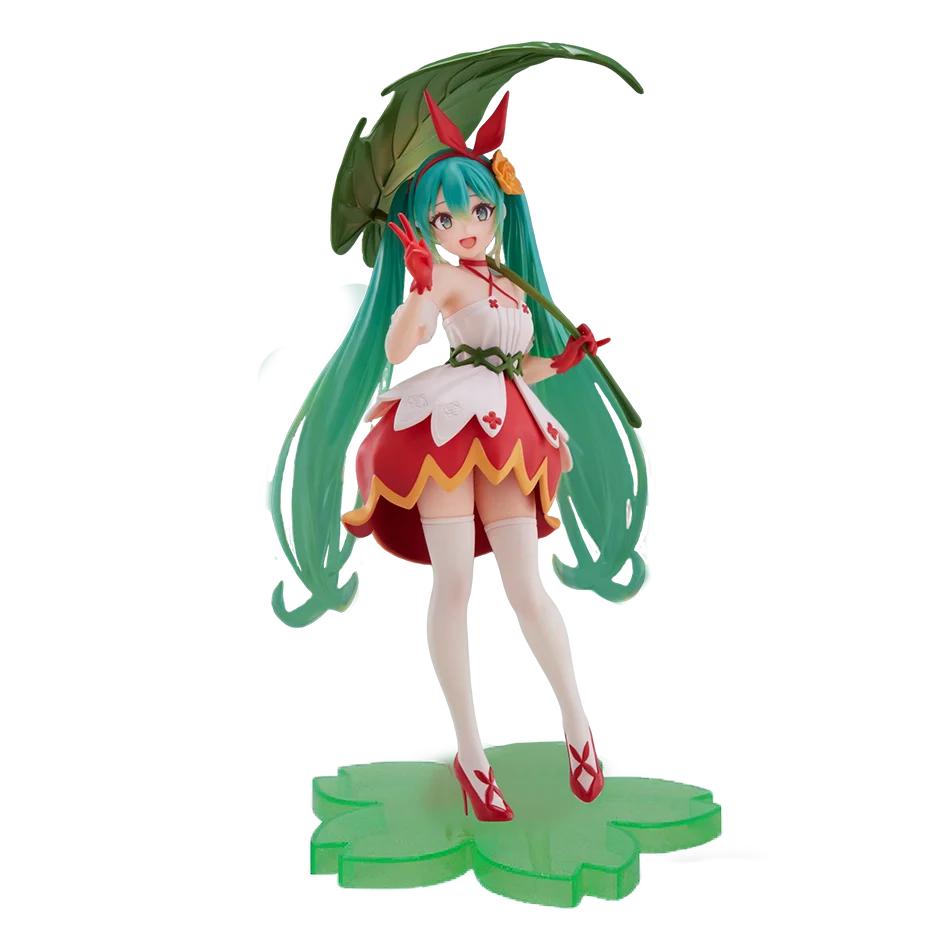 Neue Hatsune Miku Anime Figur Wunderland PVC Modell Action Spielzeug Daumeslinchen Version. Schreibtischdekoration Puppen Ornamente Sammlung Geschenk