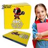 Children Car ABC Book for Future Race Driver Smooth Thick Paper Clear Cartoon Early Childhood Educational Print Car-themed Education Drag Racer