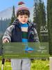 2025 New Boys' Thickened Hooded Cotton Jacket - European Winter Style with Contrasting Colors for Toddlers and Children