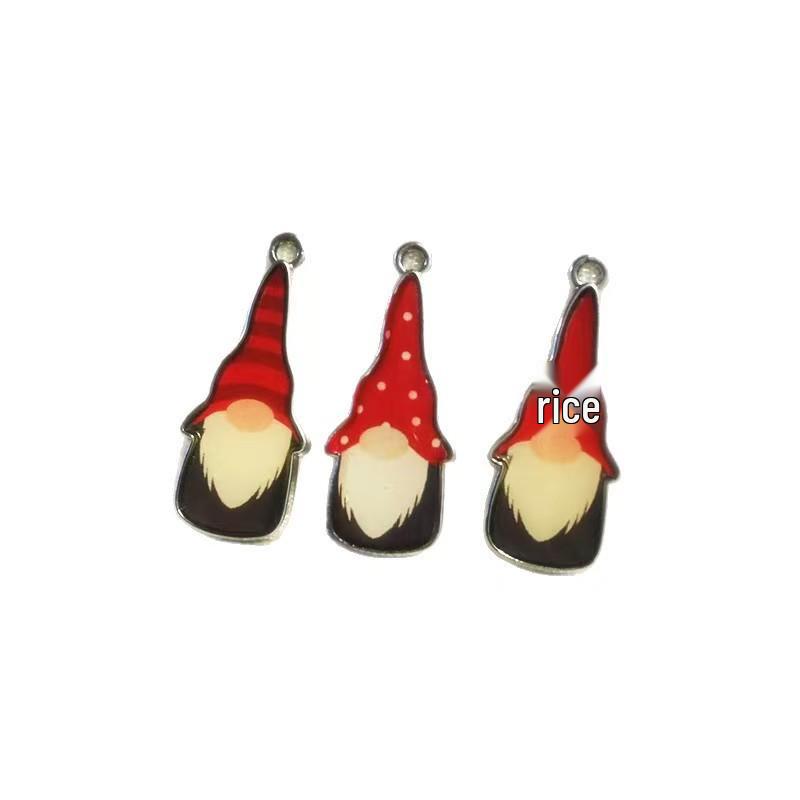 Dwarf Cartoon Pendant Charms - DIY Drip Oil Jewelry Accessory for Holiday