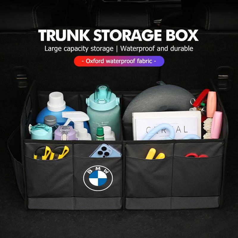 For BMW Car Storage Box Trunk Organizer Bag Durable Large Capacity Tidy X3 X5 M5 M3 E46 E90 E60 F10 E39 F30 E36 G30 E87 E70
