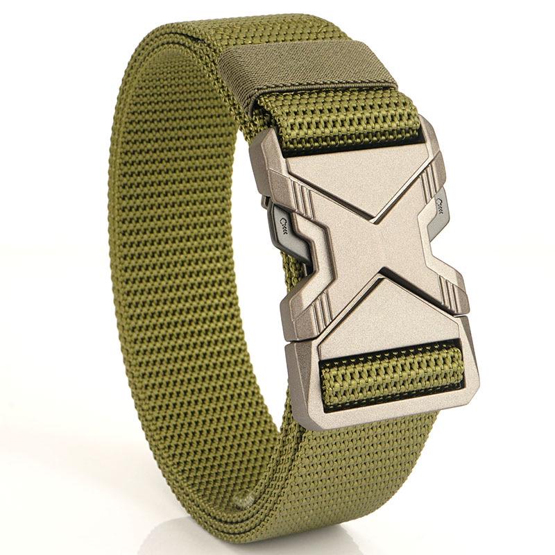 2023 Unisex Tactical Nylon Quick-Dry Belt with Zinc Alloy Buckle