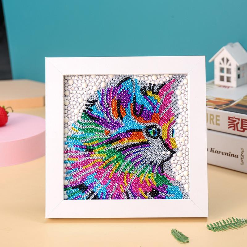DIY Children's Diamond Painting Size Diamond Painting 5D Diamond Painting Children's Puzzle Toy Sticking Diamond Painting