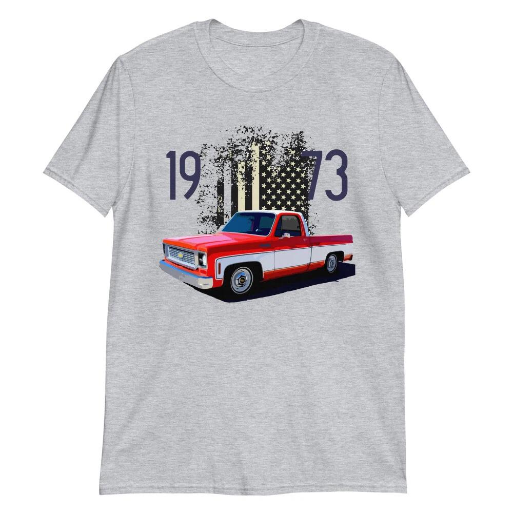 1973 Chevy C10 Squarebody Square Body Pickup Truck Owner Gift T-Shirt S