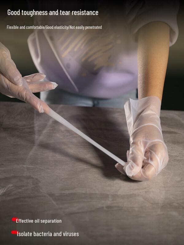 ZISIZ Food-Grade Disposable TPE Gloves