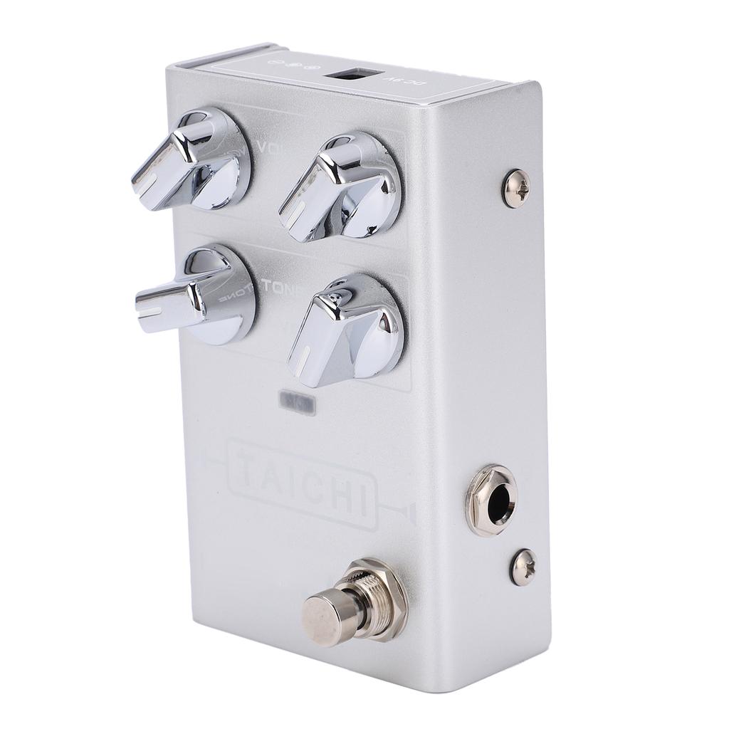 Overdrive Effect Low Gain EQ Band Knob Control Guitar Tuning Pedal Accessories DC 9V 20mA