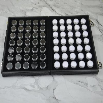 Glass Top Jewelry Display Case Box,Dustproof Earrings Necklace Large Capacity Multifunctional Gifts