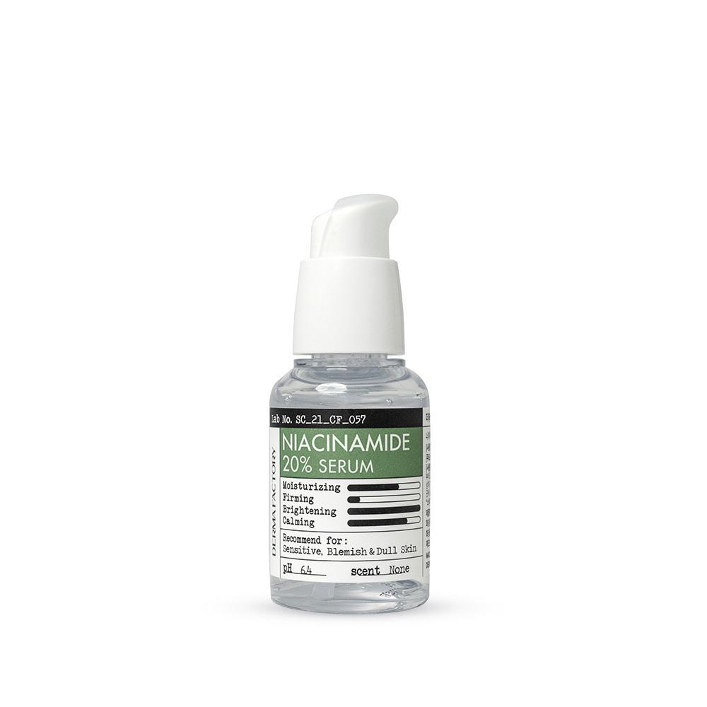 DERMA FACTORY Сыворотка с ниацинамидом 20% 30 мл DERMA FACTORY Niacinamide 20% Serum 30ml