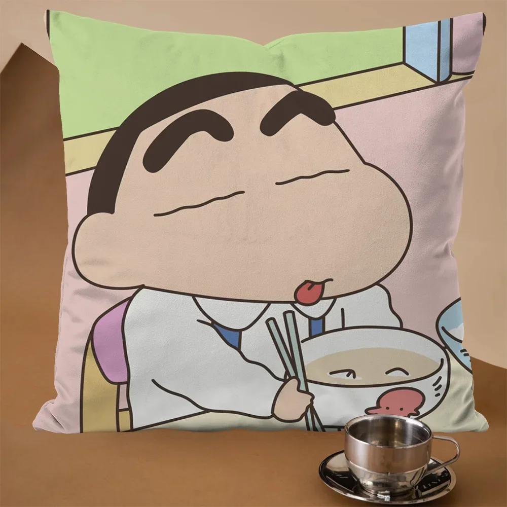 Cartoon Throw Pillow Covers Living Room Decoration Printed Sofa Cushion Cover Polyester Soft Pillowcase