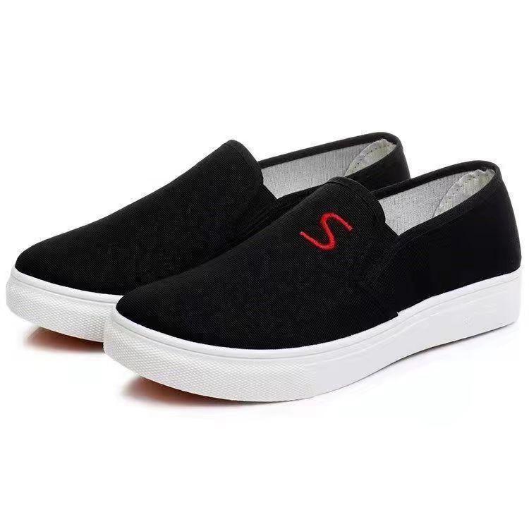 New casual canvas shoes women's beef tendon sole non-slip casual canvas shoes women's casual canvas
