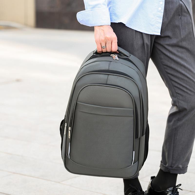Schoolbag Men's Business Backpack 1011 Simple Casual Computer Backpack USB Charging Student Bag Fashion Backpack Men's
